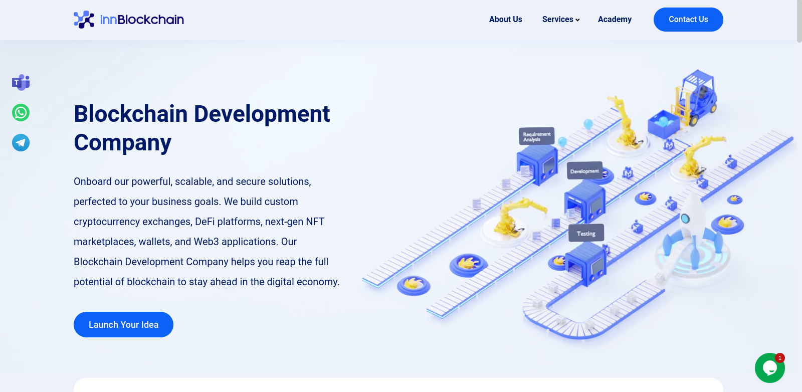 Blockchain Development Company | InnBlockchain